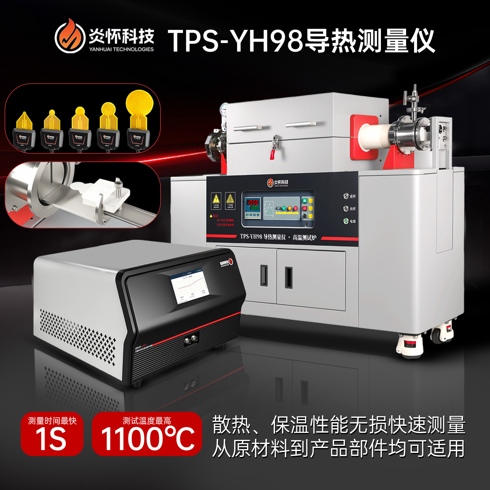 首款产品落地，TPS-YH98导热测量仪正式亮相